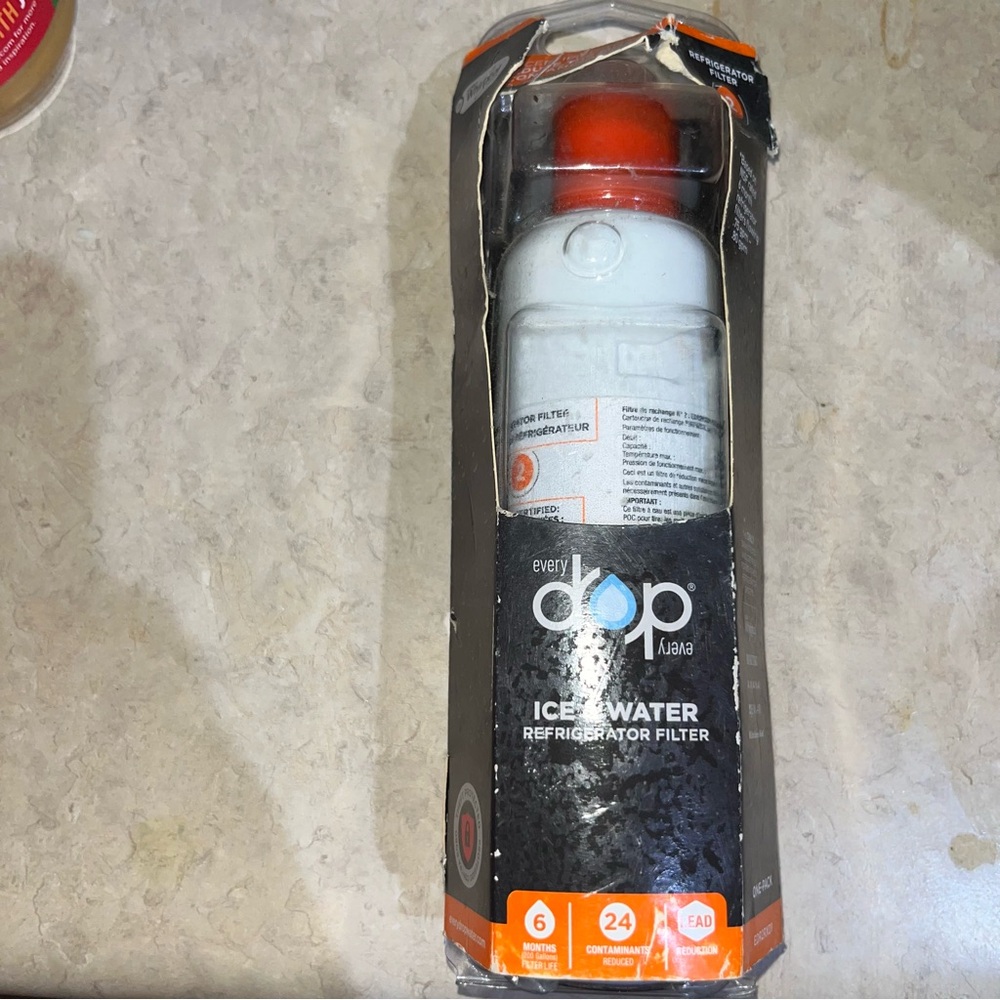 Refrigerator Filter 2 - EveryDrop Ice and Water Filter by Whirlpool, Single
